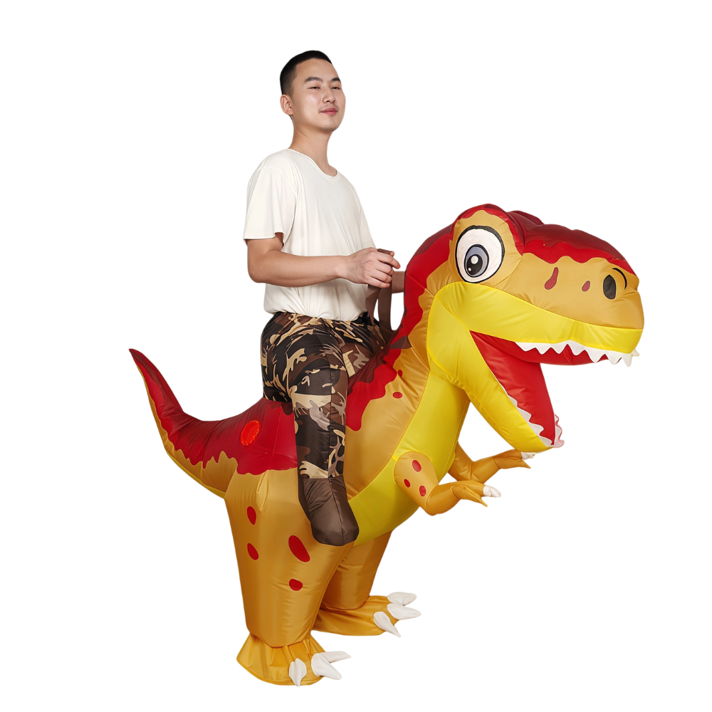 Adult Inflatable Ride‑On Costu - огляд і ціна Inflatable Dinosaur Costume Adult