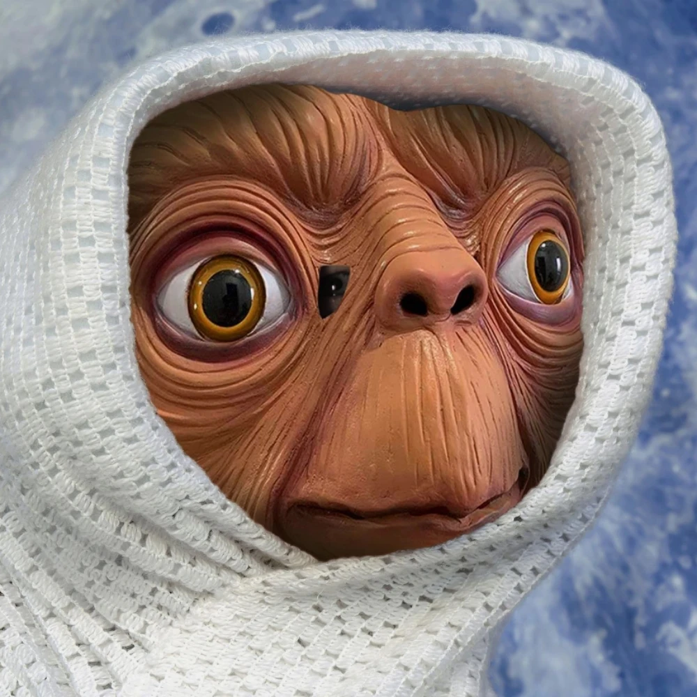 Realistic ET Alien Latex Mask  - огляд і ціна Latex Alien Mask Realistic