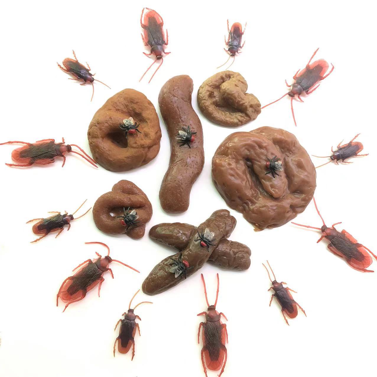6/24PCS Soft Fake Poop Feces P - огляд і ціна Fake Poop Gag Gift