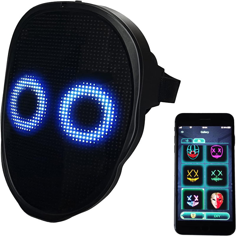 Party LED Light up Mask Gestur - огляд і ціна Led Purge Mask Halloween