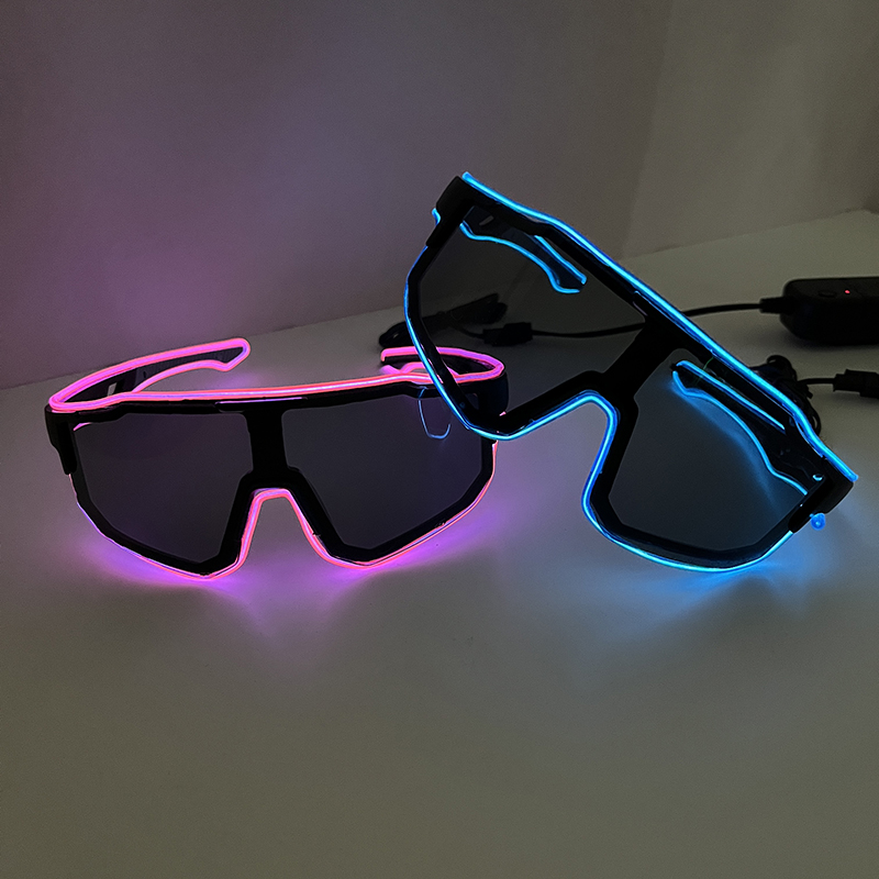 Cool Windproof LED Flashing Gl - огляд і ціна Glow In The Dark Party Glasses