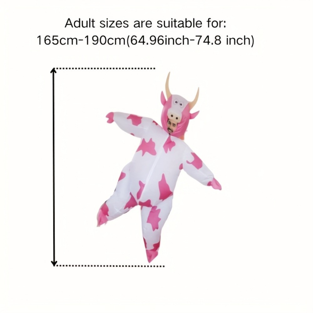 Funny Inflatable Pink Cow Cost - огляд і ціна Costumes