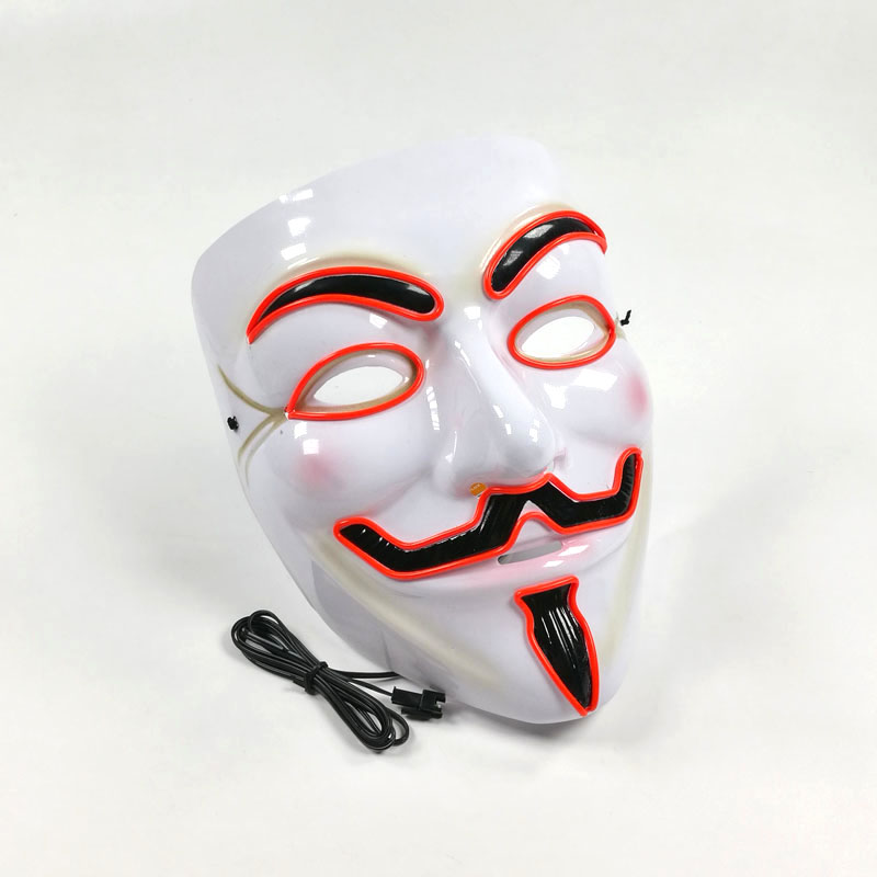 Vendetta LED Mask Movie Theme  - огляд і ціна Led Purge Mask Halloween