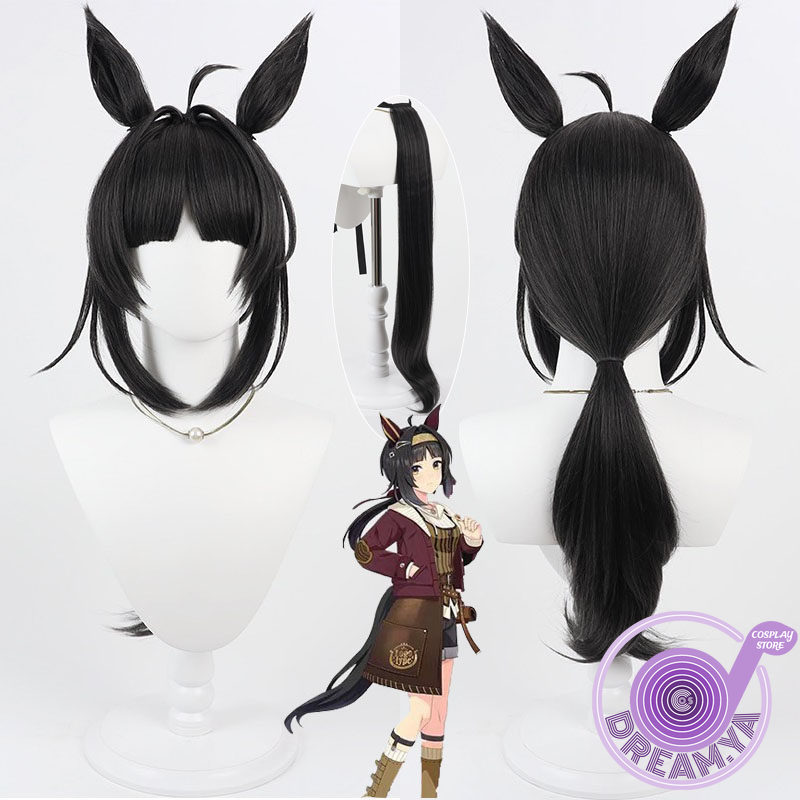 Logotype Cosplay Wig Uma Musum - огляд і ціна Anime Cosplay Wig Heat Resistant