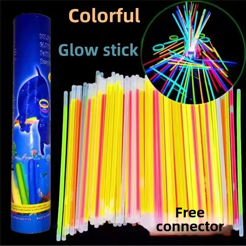 50/100Pcs Fluorescence Sticks  - огляд і ціна Glow In The Dark Party Glasses