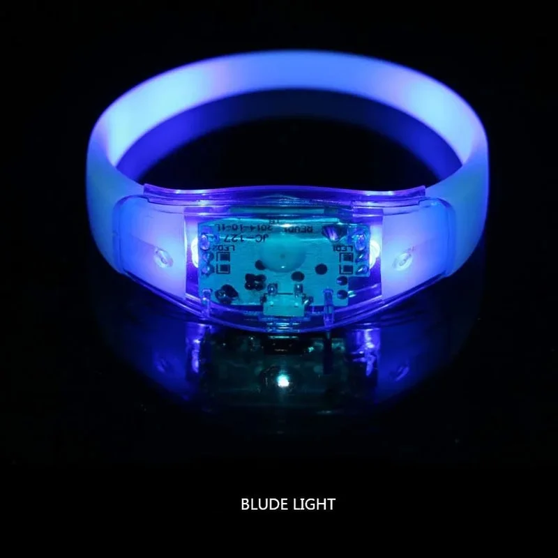 Voice Control LED Glow Wristba - огляд і ціна Glow In The Dark Party Glasses