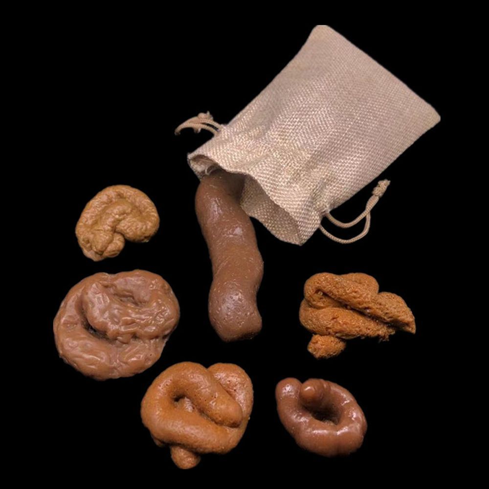 6Pcs Set April Fool's Day Fake - огляд і ціна Fake Poop Gag Gift